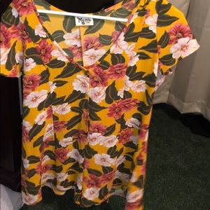 Show me your mumu floral romper, EUC